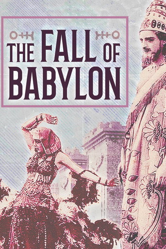 Movie poster for The Fall of Babylon (1919)