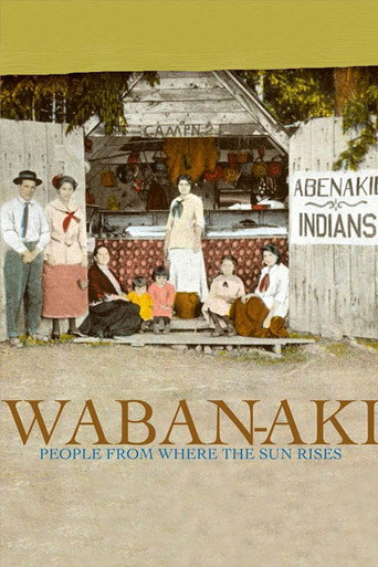 Movie poster for Waban-Aki: People from Where the Sun Rises (2006)