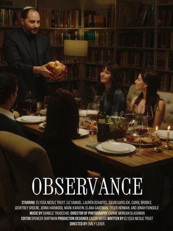 Movie poster for Observance