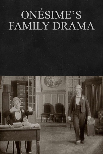 Movie poster for Onésime's Family Drama (1914)