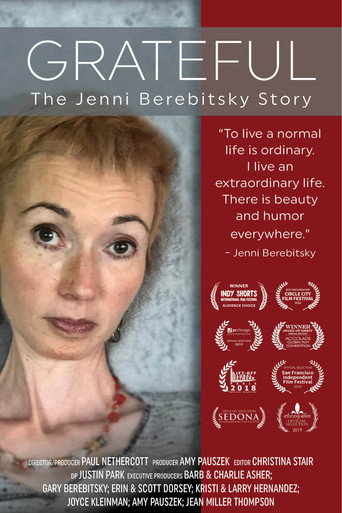 Movie poster for Grateful: The Jenni Berebitsky Story (2018)