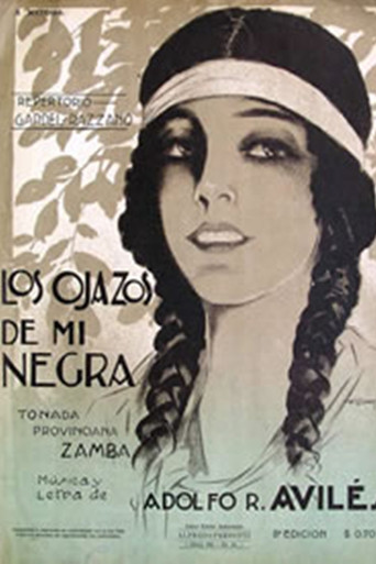 Movie poster for Los ojazos de mi negra (1940)