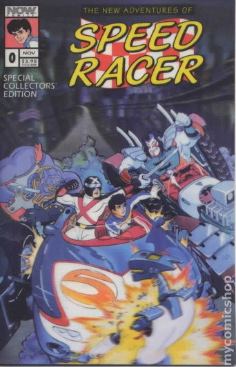 Series poster for The New Adventures of Speed Racer (1993)