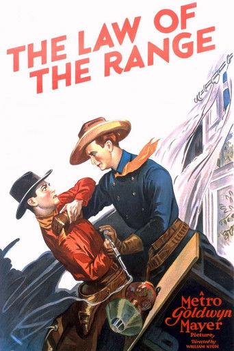 The Law of the Range poster