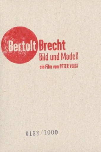 Movie poster for Bertolt Brecht - Images and Model (2006)