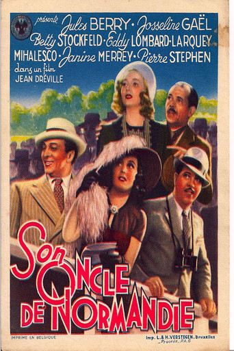 Movie poster for His Uncle from Normandy (1939)
