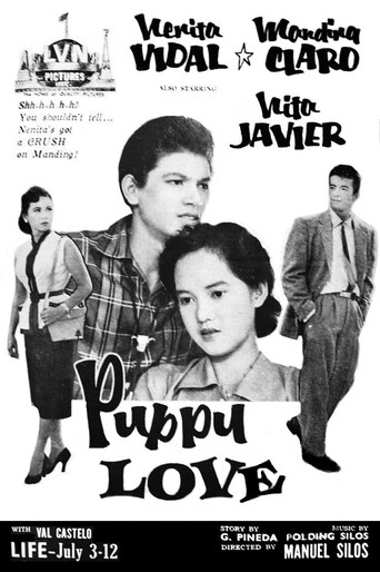 Movie poster for Puppy Love (1956)