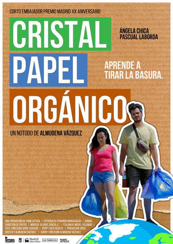 Movie poster for Cristal, papel, orgánico (2022)