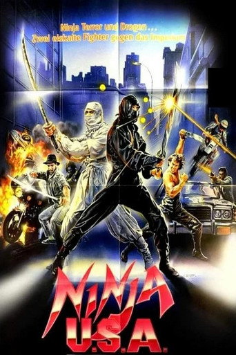 Movie poster for Ninja USA (1985)