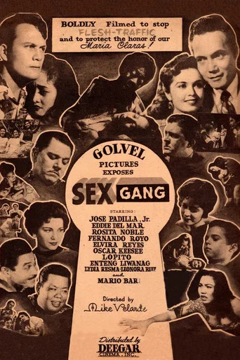 Movie poster for Sex Gang (1954)