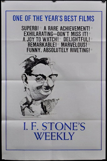 Movie poster for I.F. Stone's Weekly (1973)