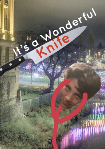 Movie poster for It's a Wonderful Knife (2023)
