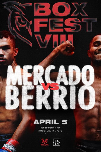 Movie poster for Ernesto Mercado vs. Deiner Berrio (2024)
