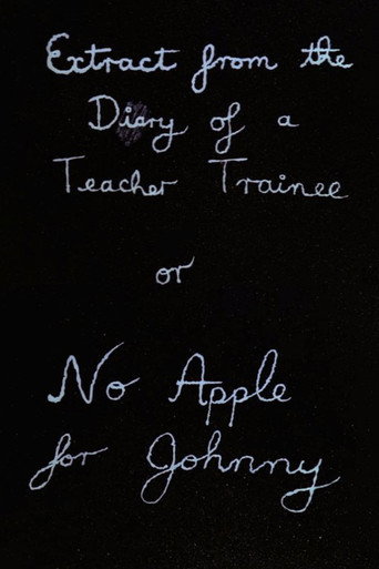 Movie poster for No Apple for Johnny (1977)
