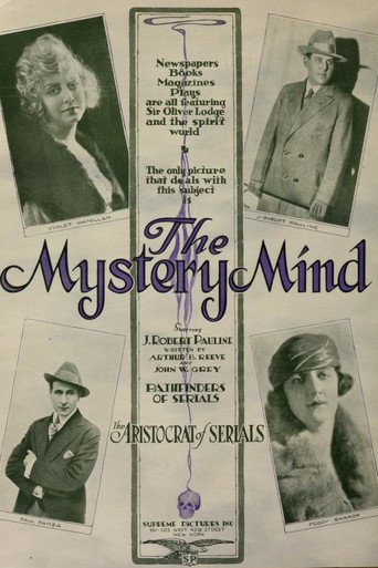 Movie poster for The Mystery Mind (1920)