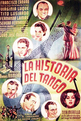 Movie poster for La historia del tango (1949)