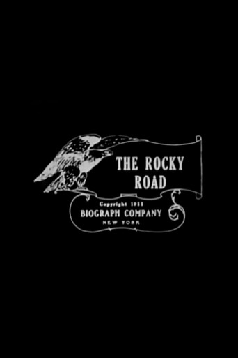 Movie poster for The Rocky Road (1910)