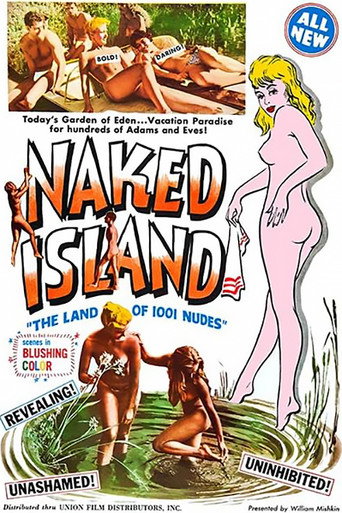 Movie poster for Naked Island: The Land of 1001 Nudes (1961)