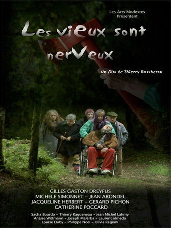 Movie poster for Les vieux sont nerveux (2009)