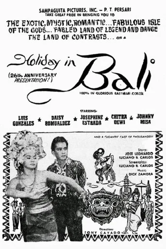 Movie poster for Holiday in Bali (1962)