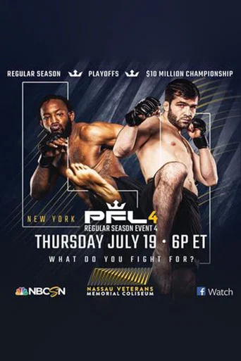 Movie poster for PFL 2018 #4: Regular Season - Palmer vs. Tursyn (2018)
