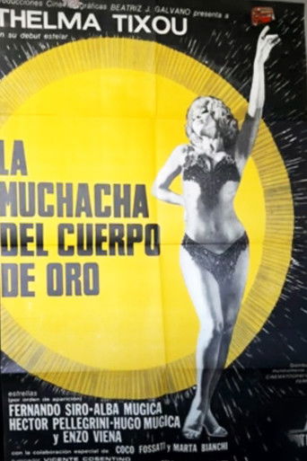 La muchacha del cuerpo de oro poster
