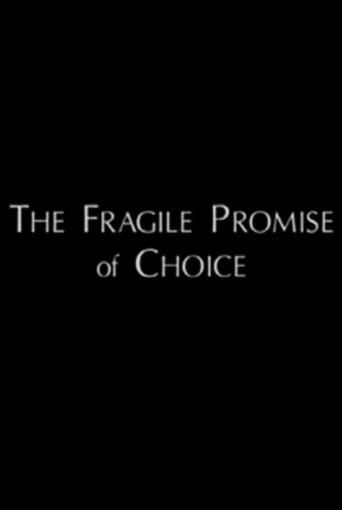 Movie poster for The Fragile Promise of Choice (1996)
