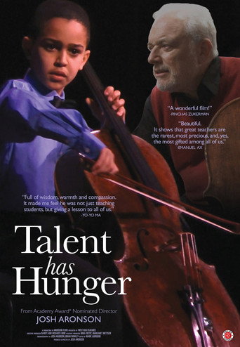 Movie poster for Talent Has Hunger (2016)