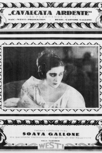 Movie poster for La cavalcata ardente (1925)