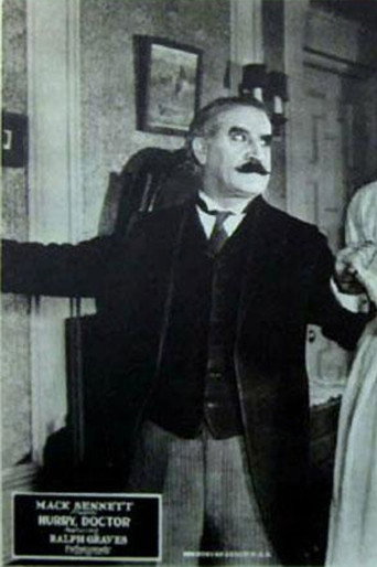 Movie poster for Hurry, Doctor! (1925)