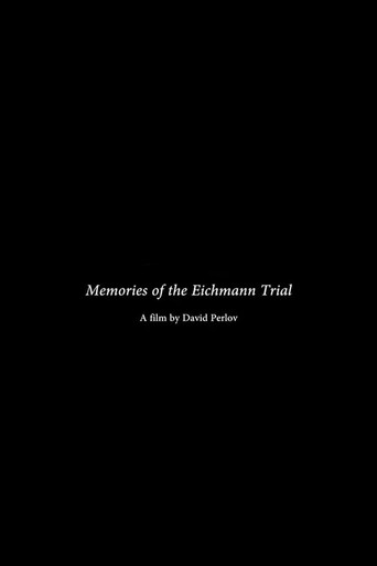 Movie poster for Memories of the Eichmann Trial (1979)