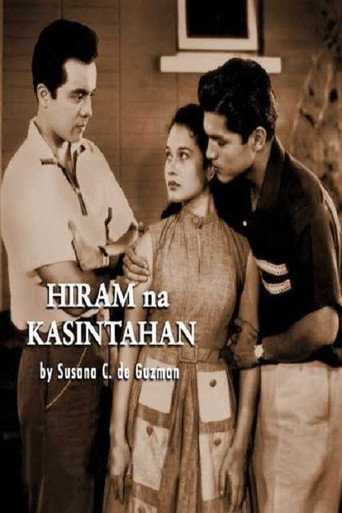 Movie poster for Hiram na Kasintahan (1954)