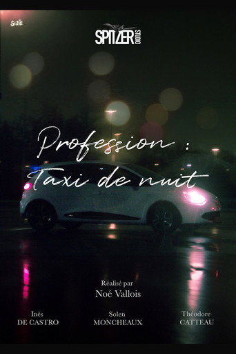 Movie poster for Profession : Taxi de nuit (2024)