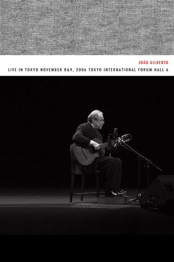 João Gilberto – Live in Tokyo november 8 & 9, 2006 Tokyo International Forum Hall A poster