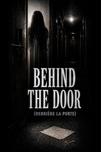 Movie poster for Derrière la porte (2026)