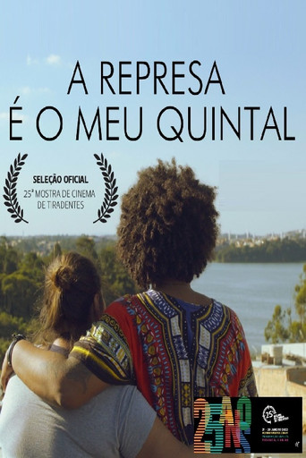 Movie poster for A represa é o meu quintal (2021)