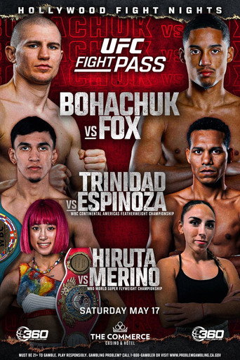Movie poster for Serhii Bohachuk vs. Mykal Fox (2025)