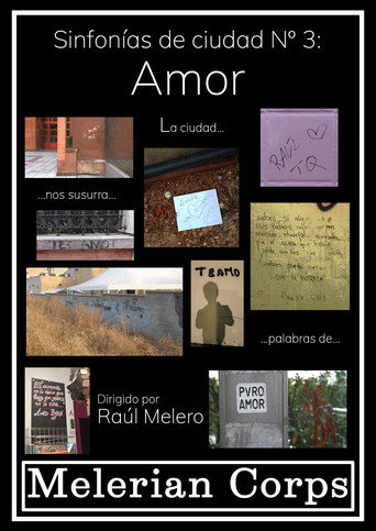 Movie poster for Sinfonías de ciudad nº 3. Amor.