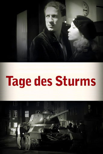 Tage des Sturms poster