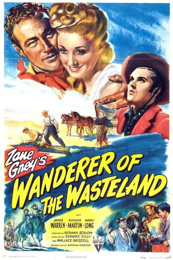 Movie poster for Wanderer of the Wasteland (1945)