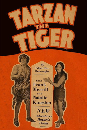 Movie poster for Tarzan the Tiger (1929)