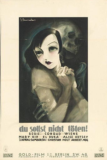 A prostitute has been murdered poster