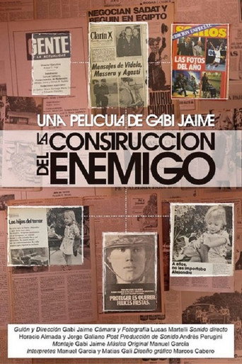 Movie poster for La construcción del enemigo (2016)