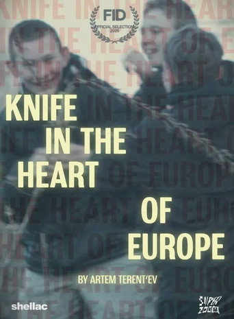 Movie poster for Knife in the Heart of Europe (2025)