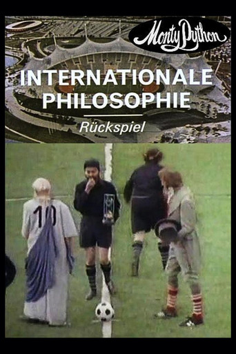 Movie poster for The Philosophers' Football Match (1972)