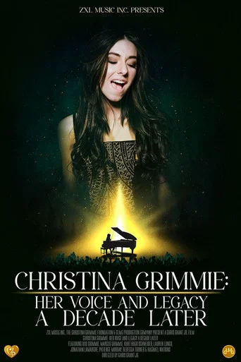 Movie poster for Christina Grimmie: Her Voice and Legacy A Decade Later (2026)