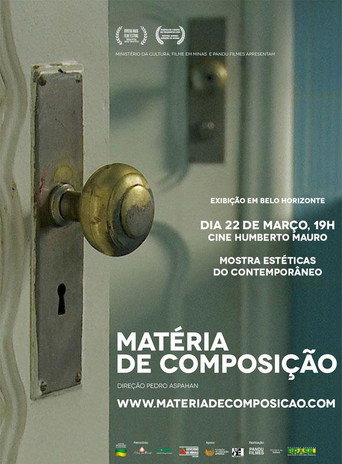 Movie poster for Matéria de Composição (2013)