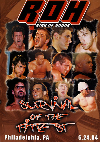 Movie poster for ROH: Survival of The Fittest (2004)