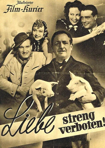 Movie poster for Liebe streng verboten (1939)