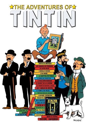 Series poster for The Adventures of Tintin (1991)